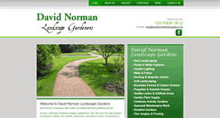 Desktop Screenshot of davidnormanlandscapes.co.uk
